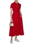 Figure View - Click To Enlarge - VALENTINO GARAVANI - Crepe Couture Wool Silk Dress