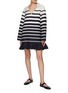 Figure View - Click To Enlarge - VALENTINO GARAVANI - Abito Campionari Crepe Couture Dress