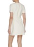 Back View - Click To Enlarge - VALENTINO GARAVANI - Crepe Couture Wool Silk Dress