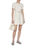 Figure View - Click To Enlarge - VALENTINO GARAVANI - Crepe Couture Wool Silk Dress