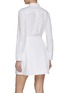 Back View - Click To Enlarge - VALENTINO GARAVANI - Cotton Poplin Shirt Dress