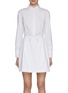Main View - Click To Enlarge - VALENTINO GARAVANI - Cotton Poplin Shirt Dress