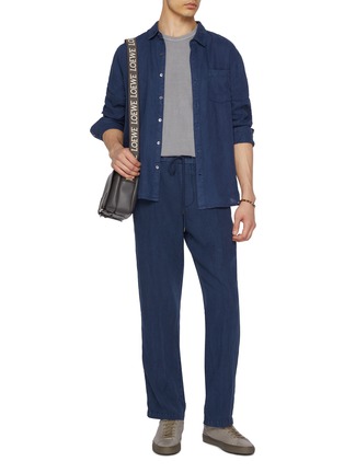 Figure View - Click To Enlarge - JAMES PERSE - POCKET LINEN SHIRT