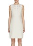 Main View - Click To Enlarge - ST. JOHN - Guipure Lace Tweed Dress