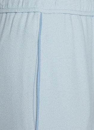  - ST. JOHN - Tie Waist Piping Pants