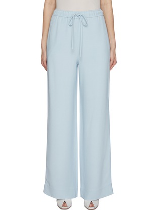 Main View - Click To Enlarge - ST. JOHN - Tie Waist Piping Pants
