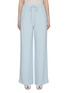 Main View - Click To Enlarge - ST. JOHN - Tie Waist Piping Pants