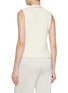 Back View - Click To Enlarge - ST. JOHN - Faux Pearl Embroidered Neckline Bouclé Top