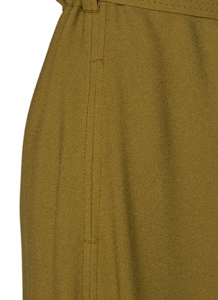  - ST. JOHN - Cap sleeve Belted Midi Dress