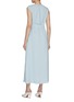 Back View - Click To Enlarge - ST. JOHN - Belted Midi Dress