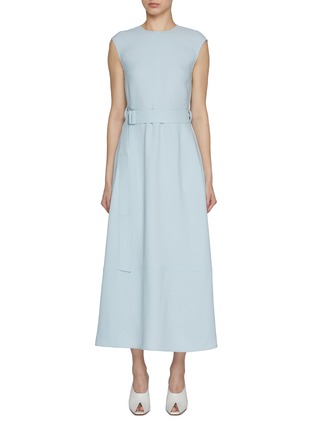 Main View - Click To Enlarge - ST. JOHN - Belted Midi Dress