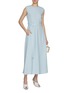 Figure View - Click To Enlarge - ST. JOHN - Belted Midi Dress