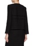 Back View - Click To Enlarge - ST. JOHN - Cotton Linen Blend Tweed Jacket