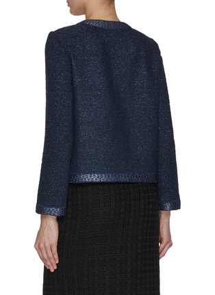 Back View - Click To Enlarge - ST. JOHN - Sequin Tweed Jacket