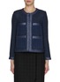 Main View - Click To Enlarge - ST. JOHN - Sequin Tweed Jacket