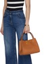 Back View - Click To Enlarge - VALENTINO GARAVANI - Double Handle Leather Bag