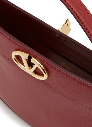 Detail View - Click To Enlarge - VALENTINO GARAVANI - Mini The Bold Edition VLogo Leather Handbag