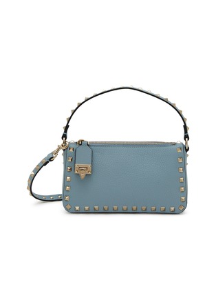 Main View - Click To Enlarge - VALENTINO GARAVANI - Rockstud Small Leather Shoulder Bag