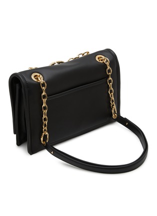 Detail View - Click To Enlarge - VALENTINO GARAVANI - Small VLogo Chain Leather Shoulder Bag