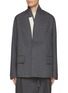 Main View - Click To Enlarge - MORDECAI - Kimono Back Stripe Suit Jacket