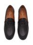 Detail View - Click To Enlarge - VALENTINO GARAVANI - VLogo Signature Leather Loafers