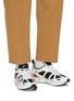 Figure View - Click To Enlarge - VALENTINO GARAVANI - VLogo Leather Easy Jog Sneakers