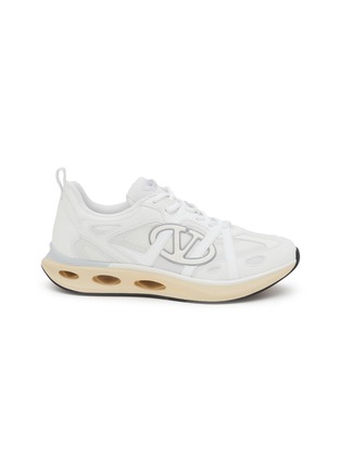 Main View - Click To Enlarge - VALENTINO GARAVANI - VLogo Leather Easy Jog Sneakers