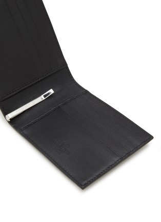 Detail View - Click To Enlarge - VALENTINO GARAVANI - Lacquered VLogo Money Clip Leather Wallet