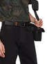 Figure View - Click To Enlarge - VALENTINO GARAVANI - Rockstud Buckle Reversible Leather Belt