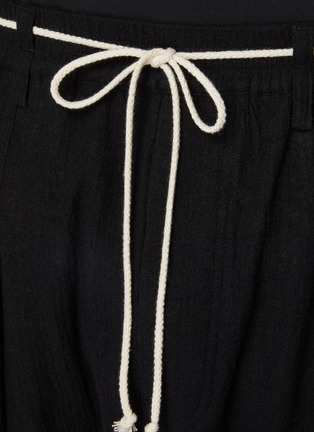  - MORDECAI - Stripe Pleated Drawstring Pants