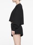 Detail View - Click To Enlarge - SKIMS - Cotton Fleece Loose Shorts