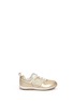 Main View - Click To Enlarge - NEW BALANCE - '574' metallic faux leather toddler sneakers