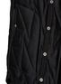  - RICK OWENS  - Zig Zag Quilted Washed Charmeuse Vest