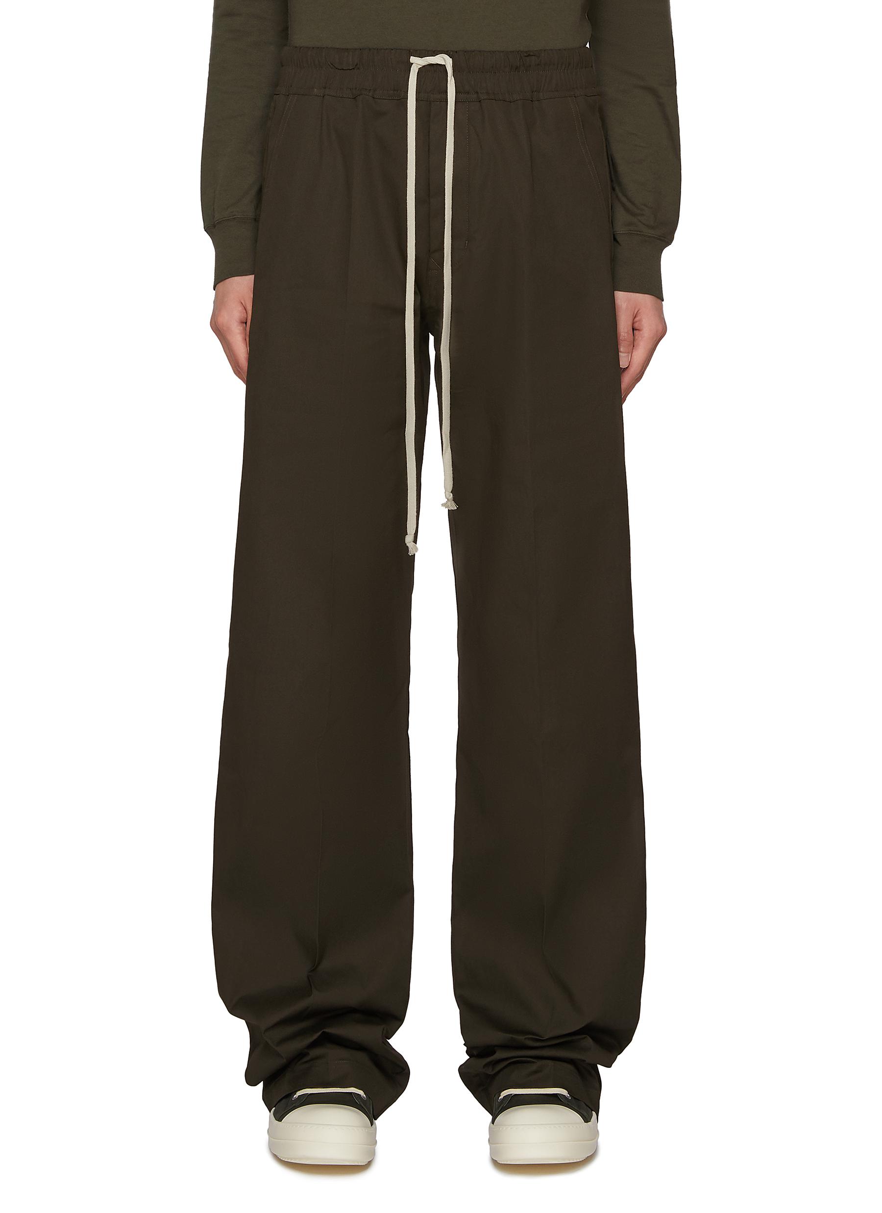 RICK OWENS | Dietrich Heavy Cotton Blend Straight Leg Pants | Men | Lane  Crawford