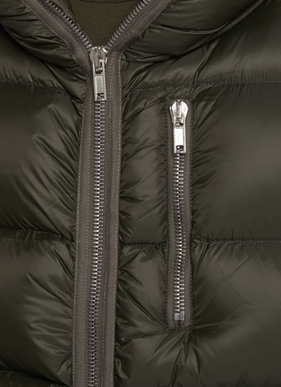  - RICK OWENS  - Hooded Puffer Vest