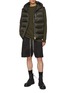 Figure View - Click To Enlarge - RICK OWENS  - Hooded Puffer Vest