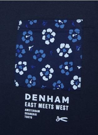  - DENHAM - Katagami Flower Print T-Shirt