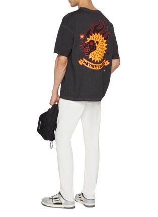 Figure View - Click To Enlarge - DENHAM - X Karabo Poppy Graphic T-Shirt