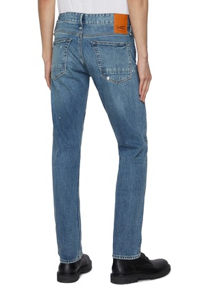 Back View - Click To Enlarge - DENHAM - Selvedge Repair Straight Jeans
