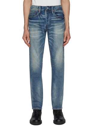 Main View - Click To Enlarge - DENHAM - Forge Selvedge Straight Leg Jeans