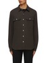 Main View - Click To Enlarge - RICK OWENS  - Chest Pocket Wool Shirt Jacket