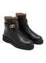 Detail View - Click To Enlarge - VALENTINO GARAVANI - VLogo Locker Leather Boots