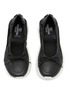 Detail View - Click To Enlarge - VALENTINO GARAVANI - True Actress Leather Leather Ballerina Flats