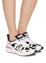 Figure View - Click To Enlarge - VALENTINO GARAVANI - VLogo Easyjog Low Top Women's Sneakers