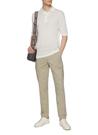 Figure View - Click To Enlarge - INCOTEX - Tapered Cargo Pants
