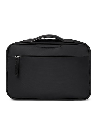 Main View - Click To Enlarge - JULY - Hanging Toiletry Bag — Black