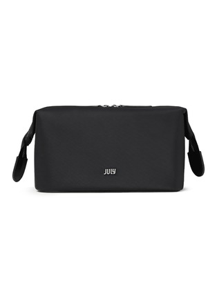 Main View - Click To Enlarge - JULY - Open Toiletry Bag — Black