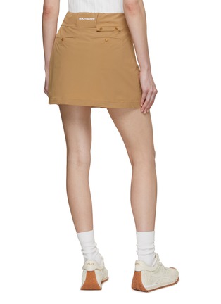 Back View - Click To Enlarge - SOUTHCAPE - Mini Pouch Pleated Skirt
