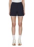Main View - Click To Enlarge - SOUTHCAPE - Contrast Trim Flap Pocket Shorts
