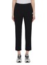Main View - Click To Enlarge - SOUTHCAPE - Logo Jacquard Waistband Cropped Pants